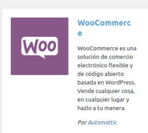Cómo instalar el plugin WooCommerce