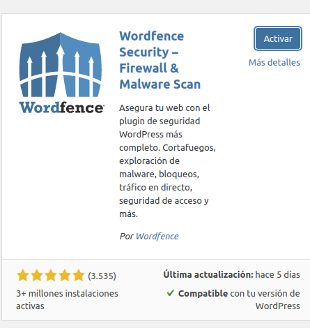 磊Cómo instalar y configurar un plugin antivirus en WordPress